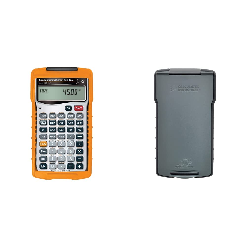 Construction Calculator with Case A2754