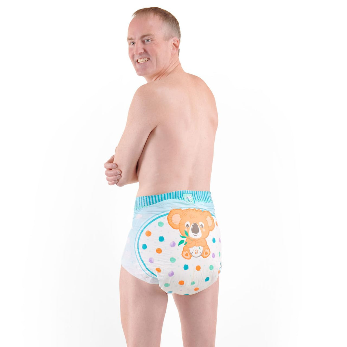 Adult Printed Diapers 12 Pack Medium S756