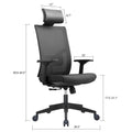 Ergonomic Mesh Office Chair with Lumbar Support Z1790
