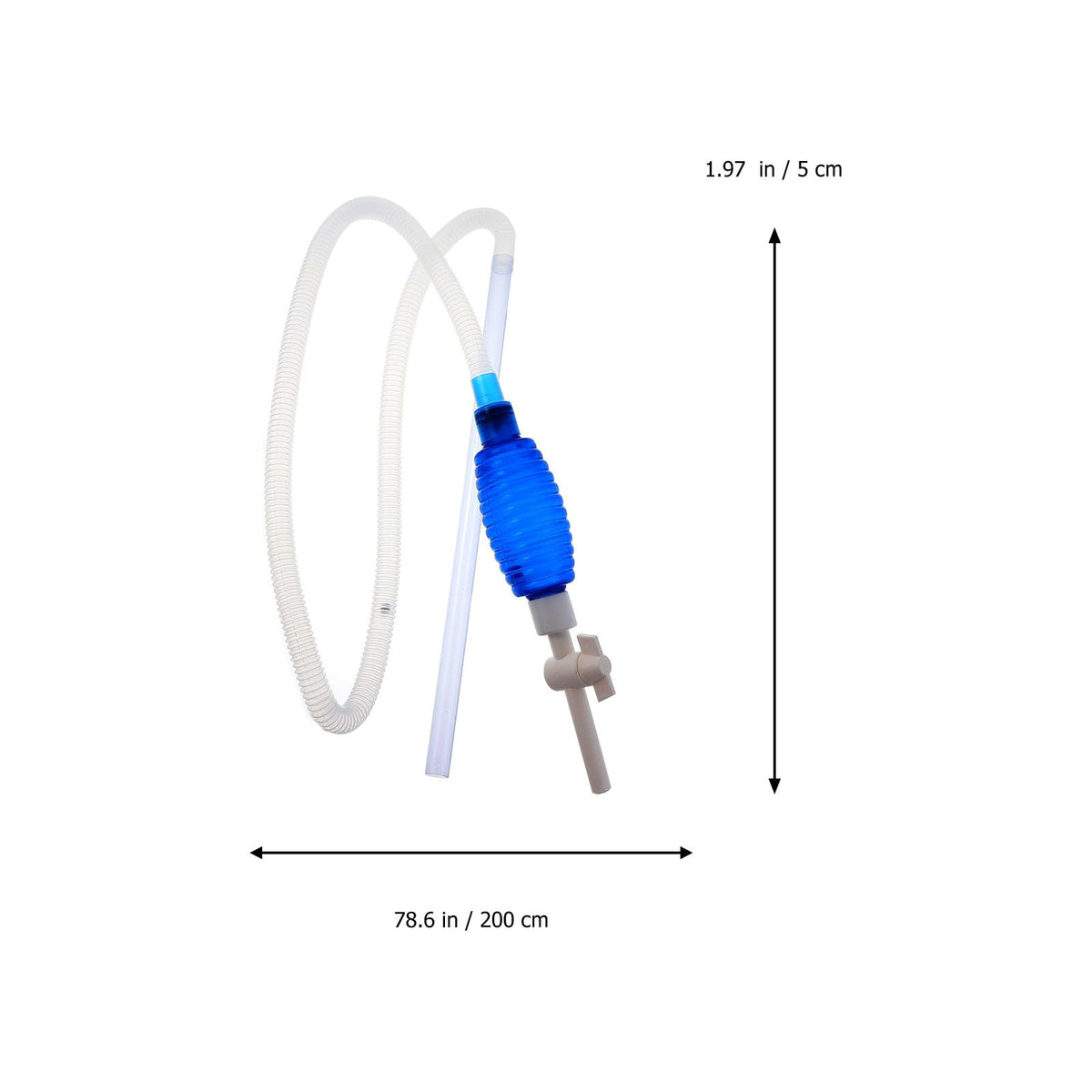 Fish Tank Water Changer Siphon Cleaner with Flow Control A776