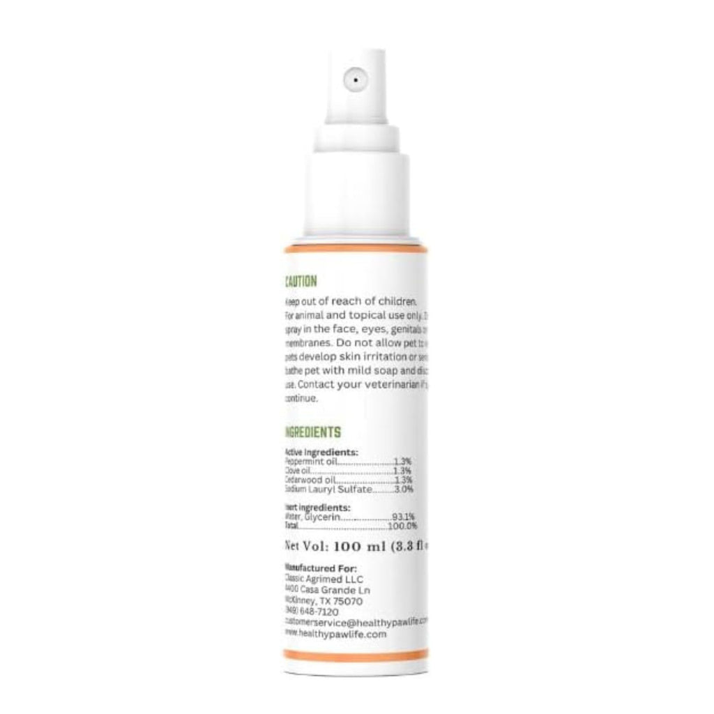 Plant-Based Flea & Tick Spray for Dogs & Cats C240