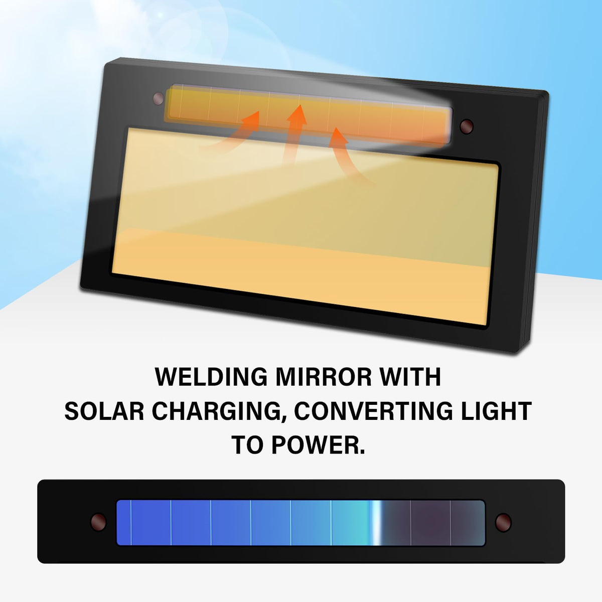 Auto Darkening Welding Lens 2x4 1/4 J697