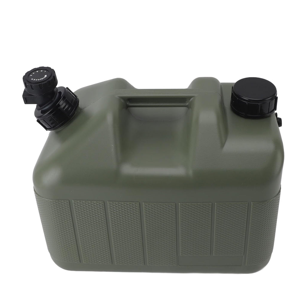 10L Green Camping Water Container with Faucet K188532