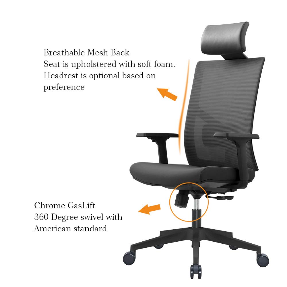Ergonomic Mesh Office Chair with Lumbar Support Z1790