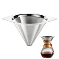 Heat Resistant Reusable Stainless Steel Drip Coffee Filter V6251