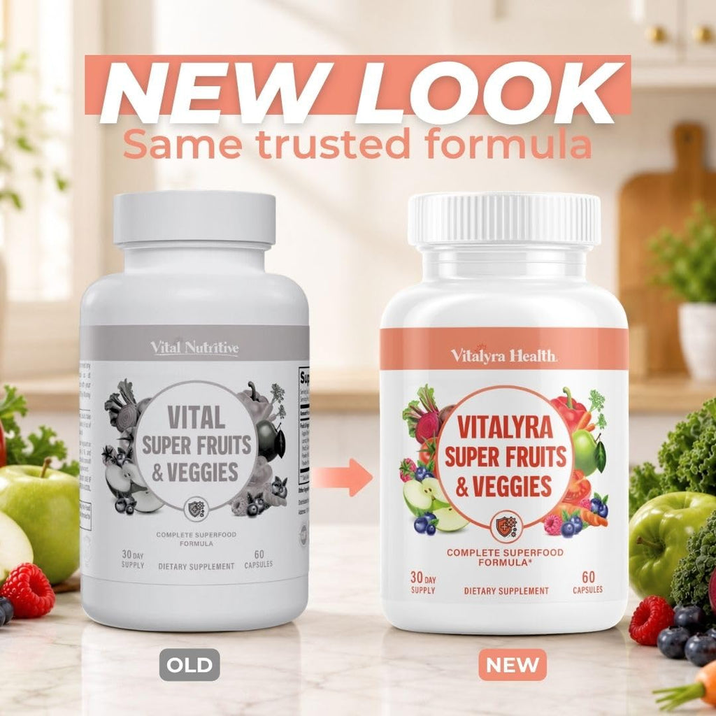Fruits & Veggies Supplement Vegetable Capsules O928698