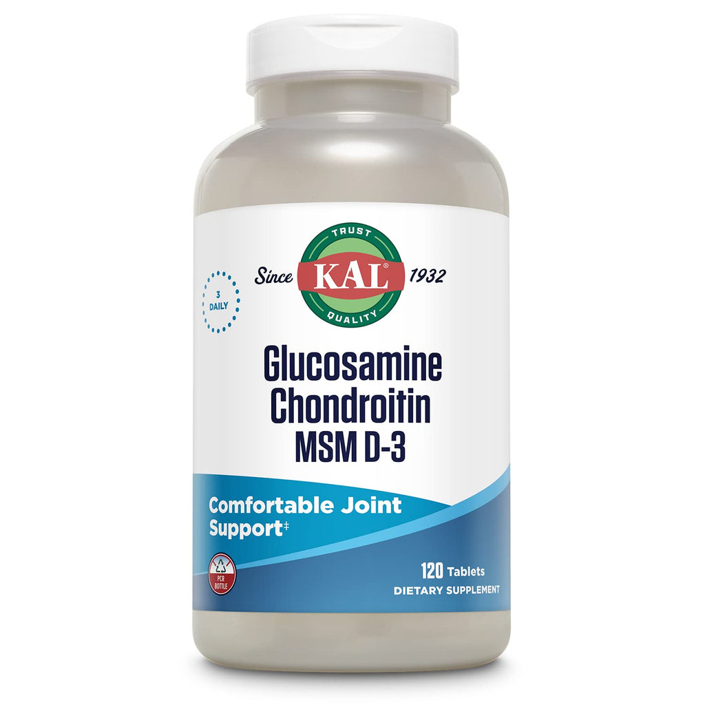 Glucosamine Chondroitin MSM D3 120 Tablets A943795