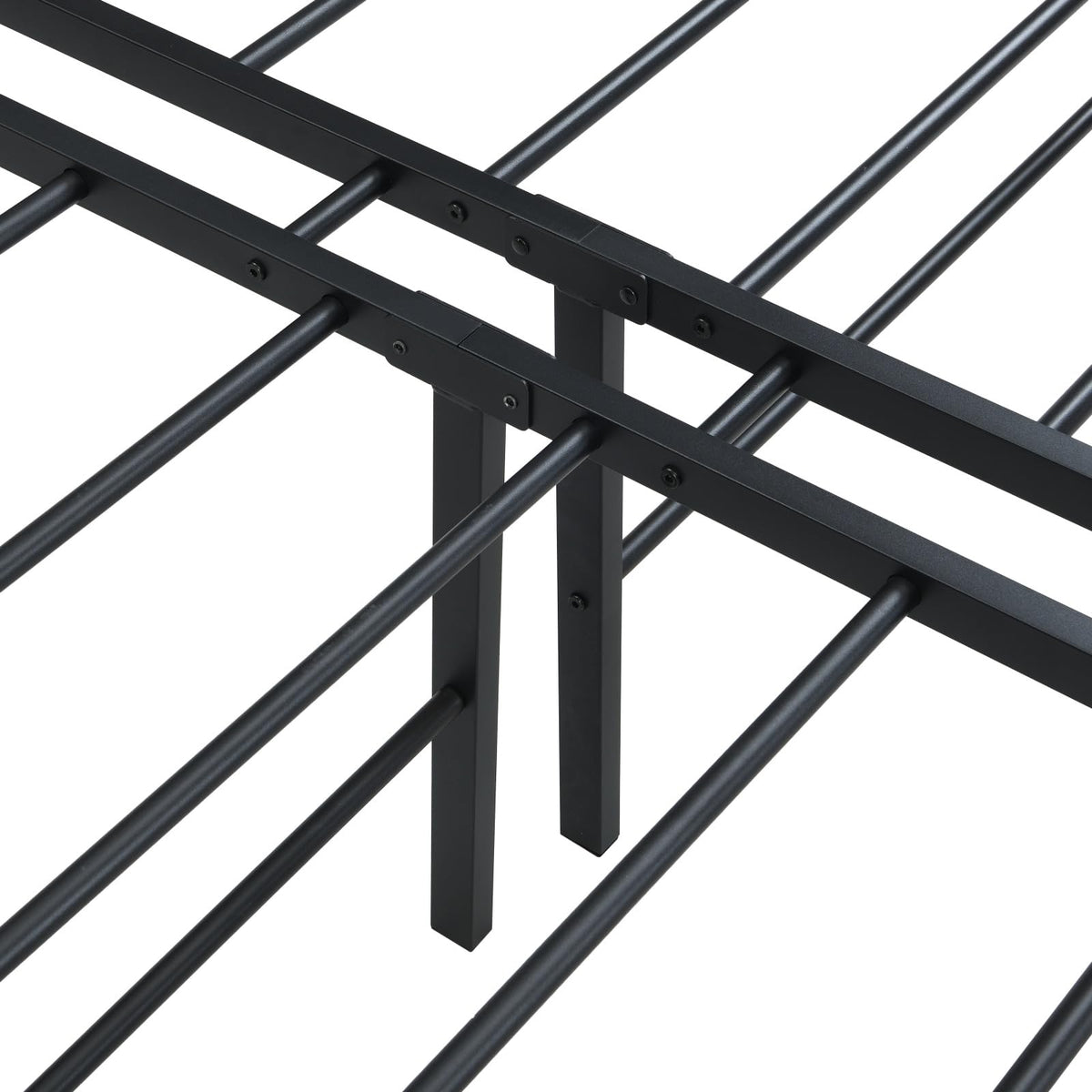 Black Queen Metal Platform Bed Frame X545043