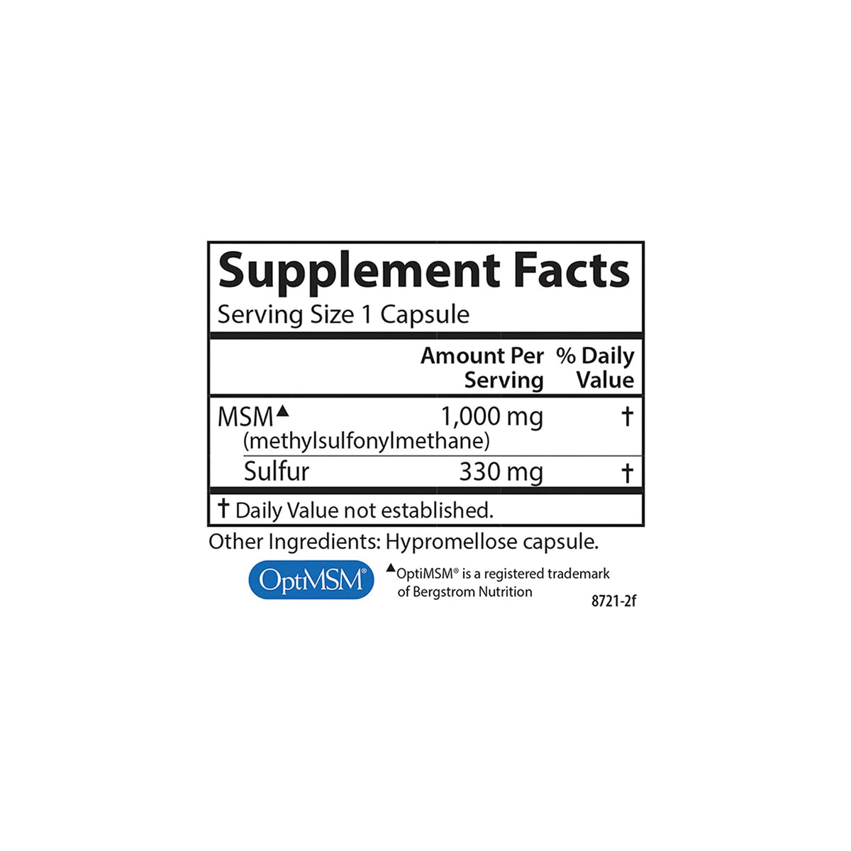 1000 mg Vegetarian Capsules T383456