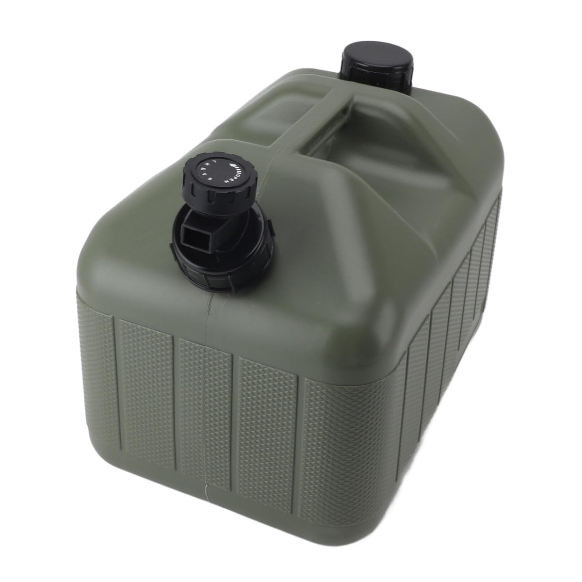 10L Green Camping Water Container with Faucet K188532