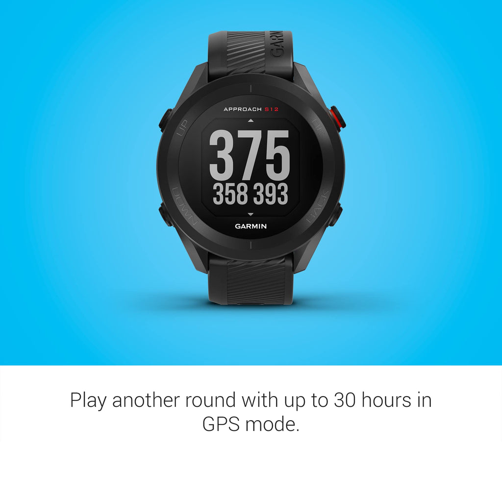 Black Golf Watch G1275