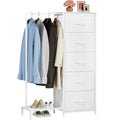 Dresser with Hanging Rack, 5 Drawers L553401