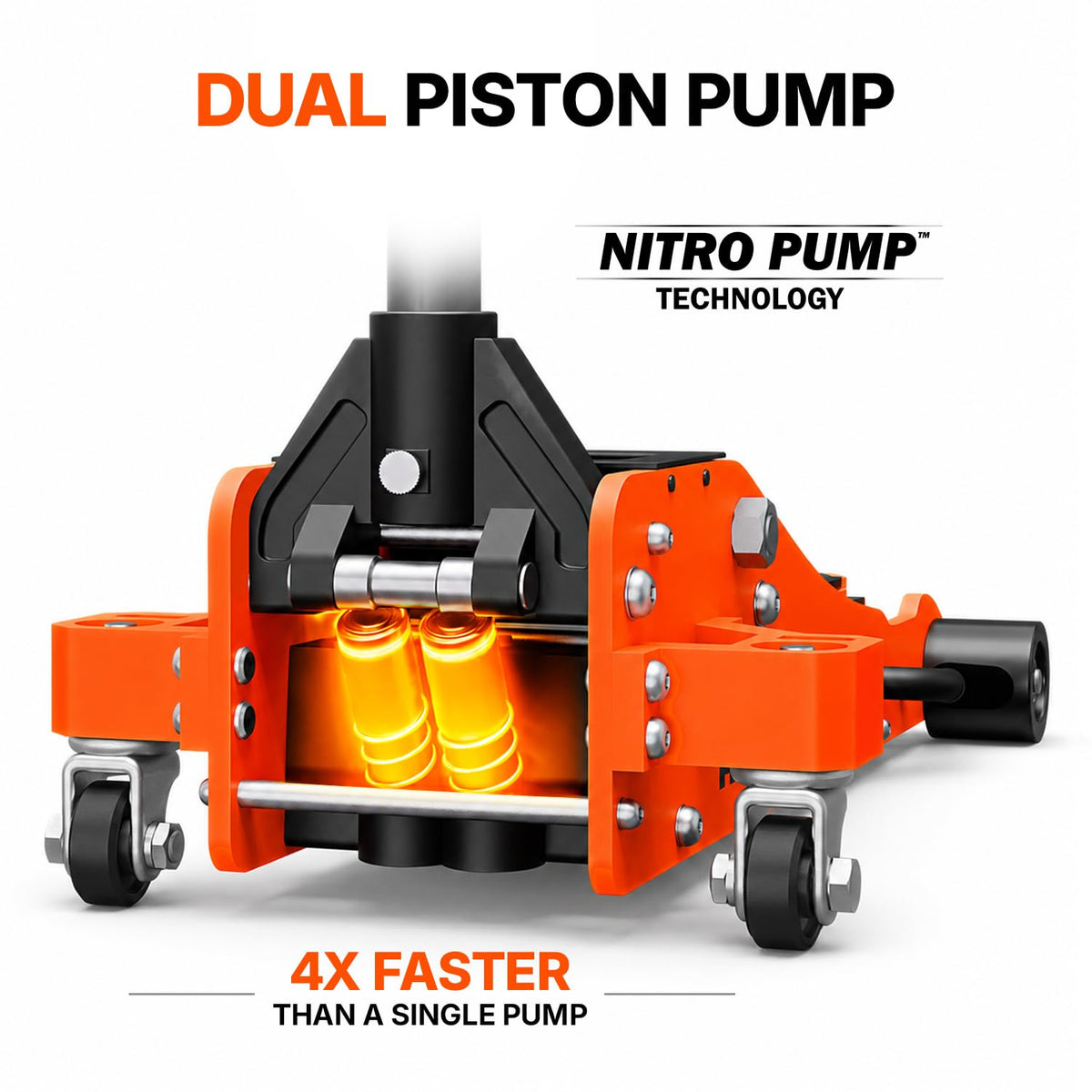3 Ton Low Profile Aluminum Hydraulic Floor Jack O271576
