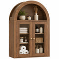 Wall Mount Medicine Cabinet with Glass Doors and Adjustable Shelves B3691