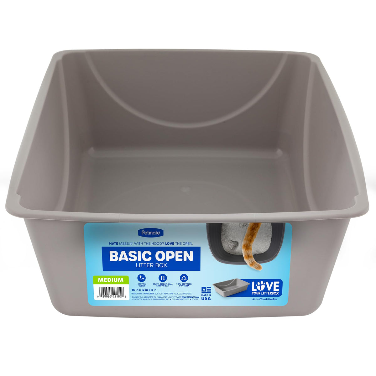 Open Cat Litter Box G427