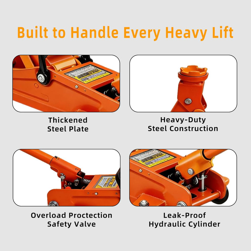 2 Ton Low Profile Hydraulic Floor Jack T2867