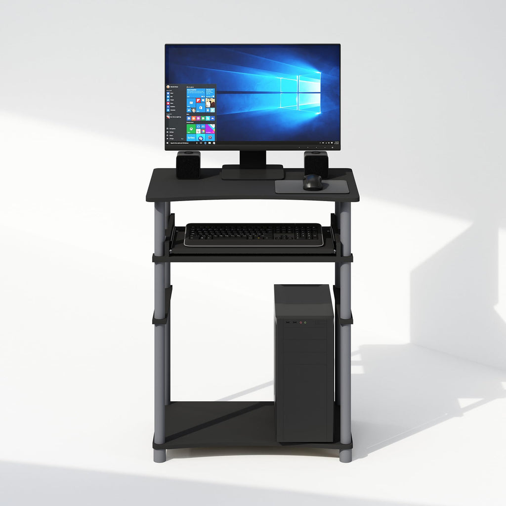 Black Desk with Keyboard Tray N178135