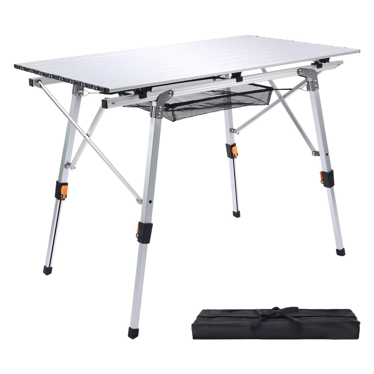 Lightweight Aluminum Folding Camping Table White F929