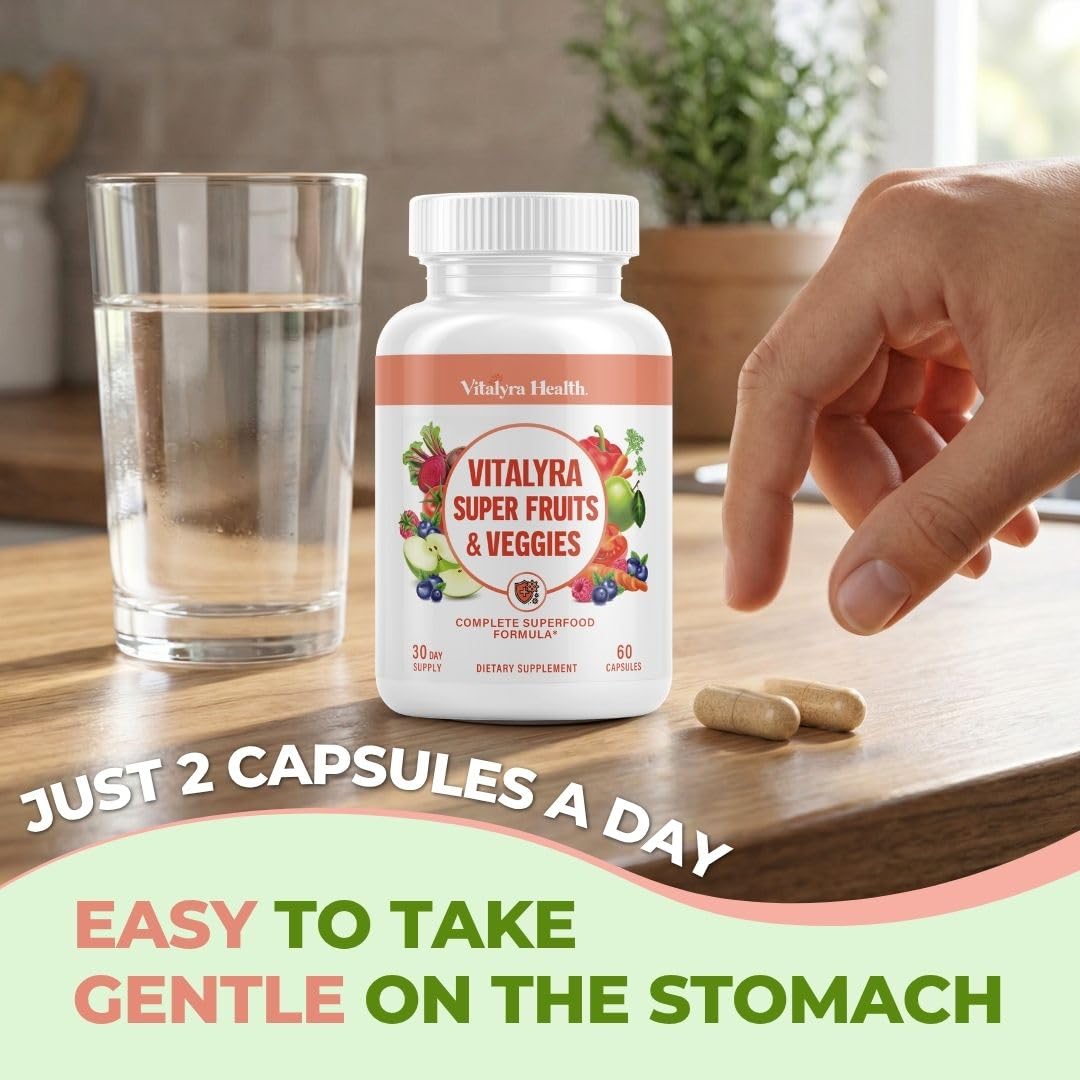 Fruits & Veggies Supplement Vegetable Capsules O928698