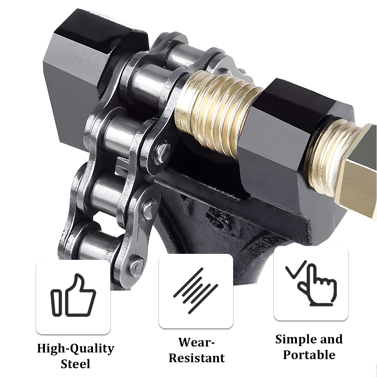 Adjustable 420-530 Motorcycle Chain Breaker Tool W5785