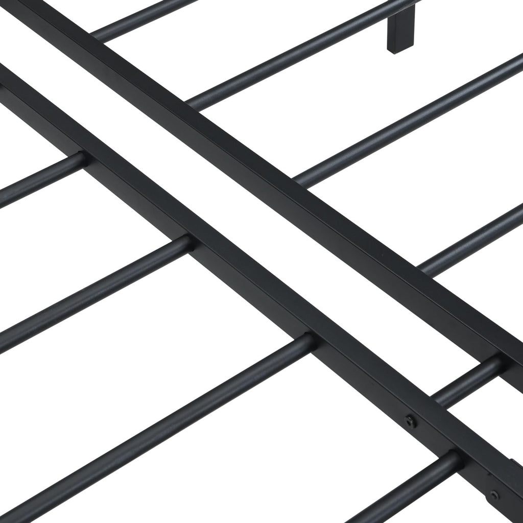 Black Queen Metal Platform Bed Frame X545043