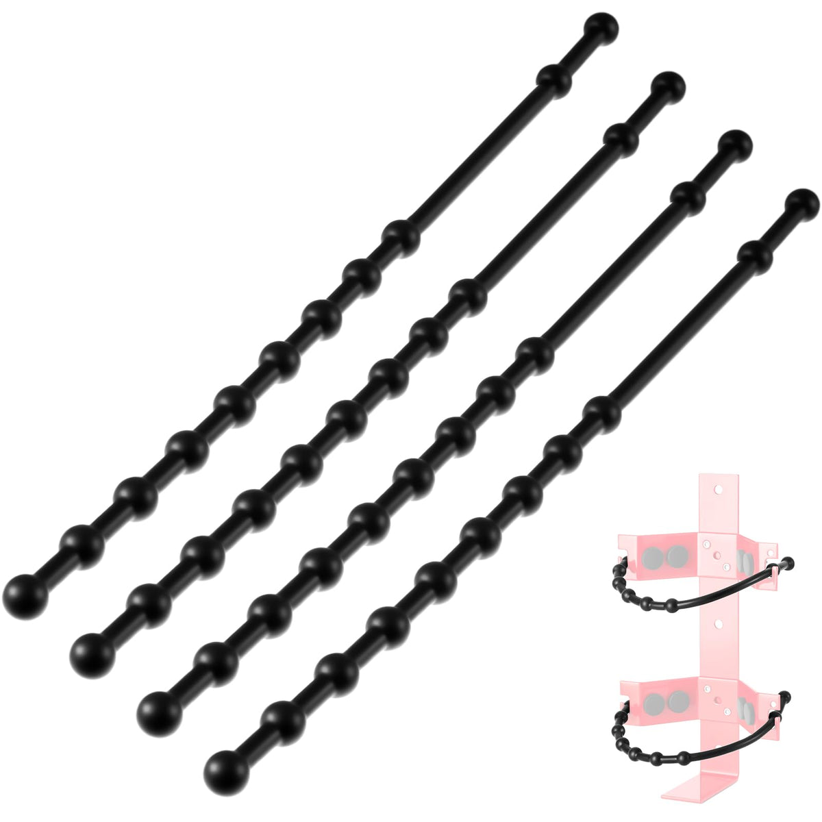 4 Pcs 2.5 Lbs and 5 Lbs Fire Extinguisher Replacement Straps Q247