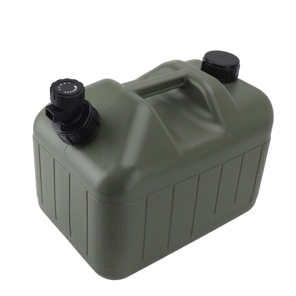10L Green Camping Water Container with Faucet K188532