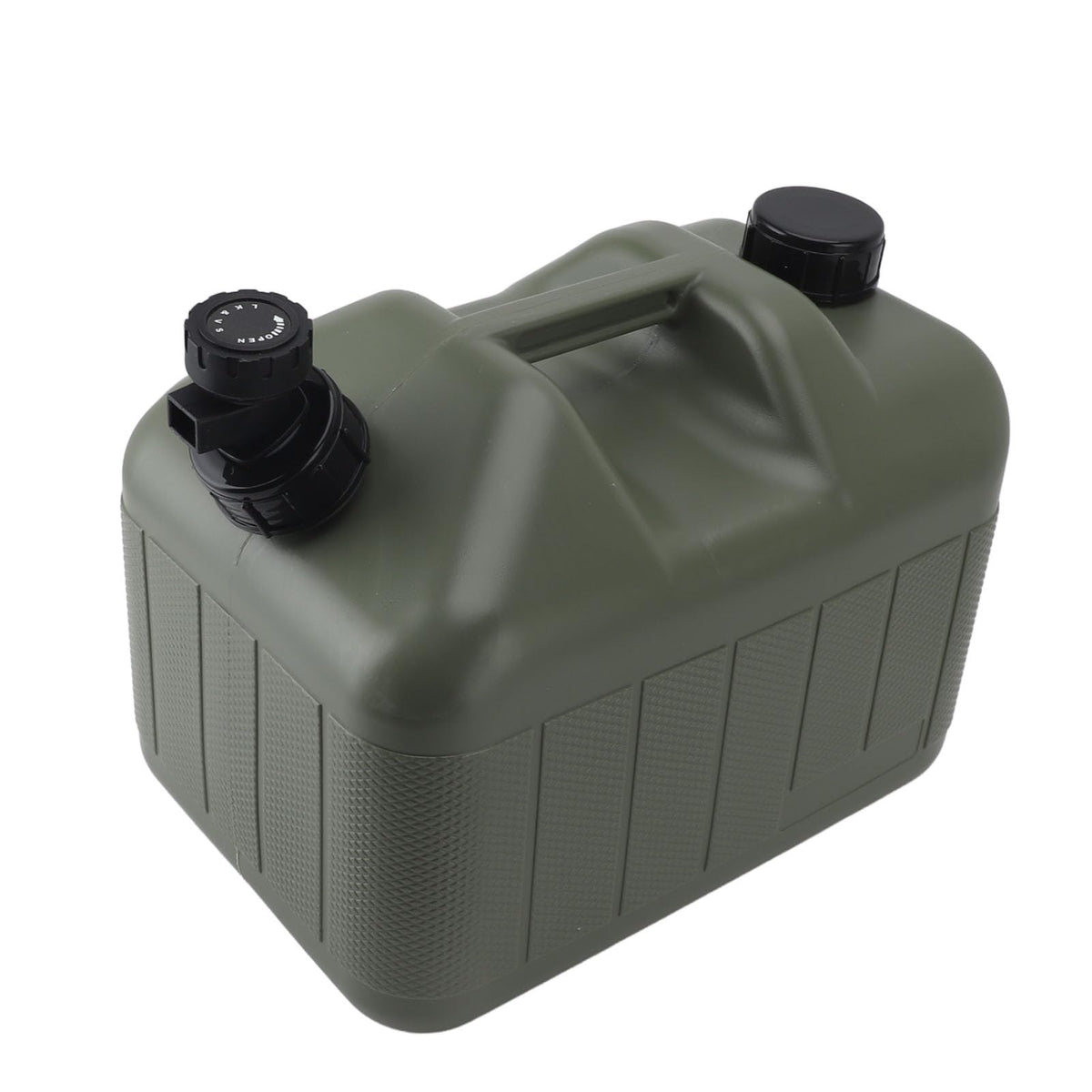 10L Green Camping Water Container with Faucet K188532