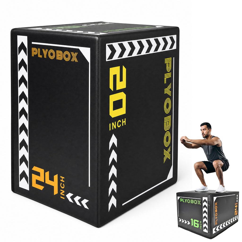 3-in-1 Plyometric Jump Box S77133