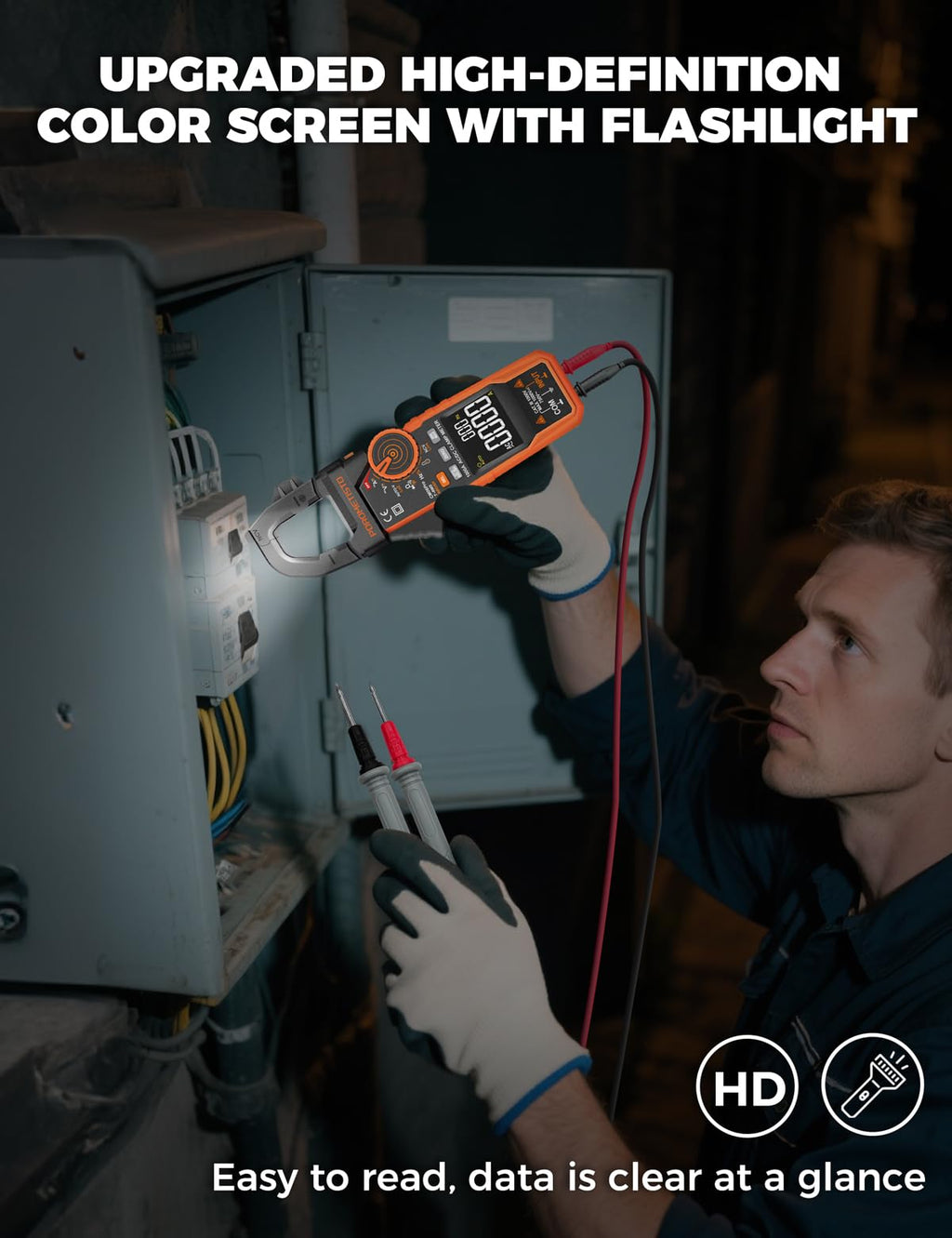 Clamp Meter 6000 Counts 1000A K932