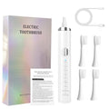 Black Rechargeable Electric Toothbrush with 4 Replacement Heads K256