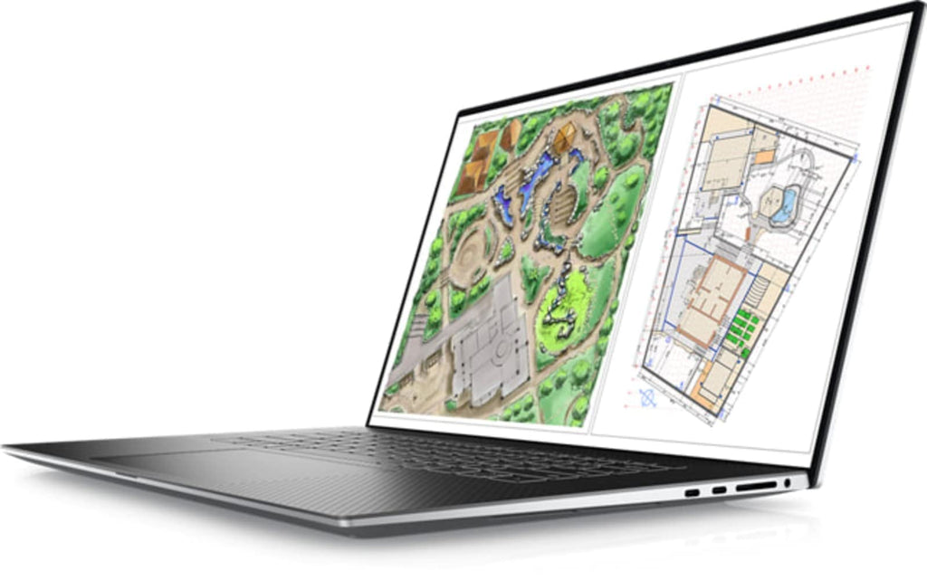 17" FHD+ Workstation Laptop Core i7 16GB RAM 256GB SSD Silver L8605