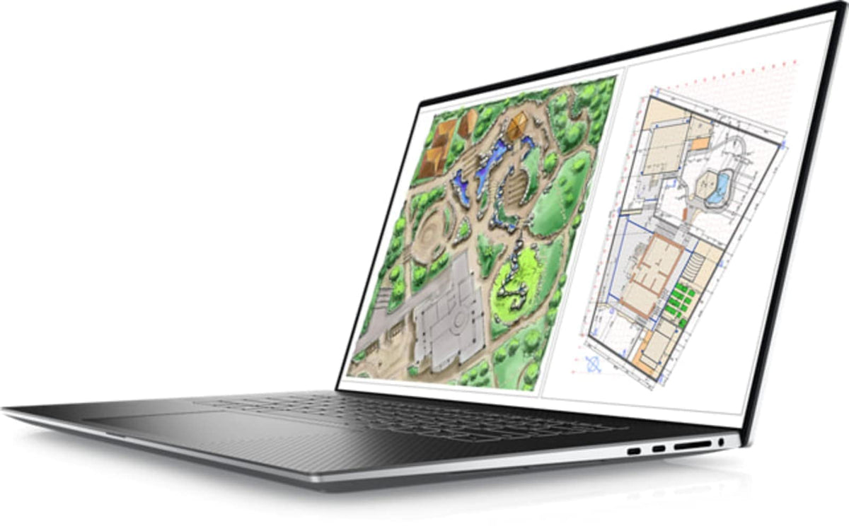 17" FHD+ Workstation Laptop Core i7 16GB RAM 256GB SSD Silver L8605