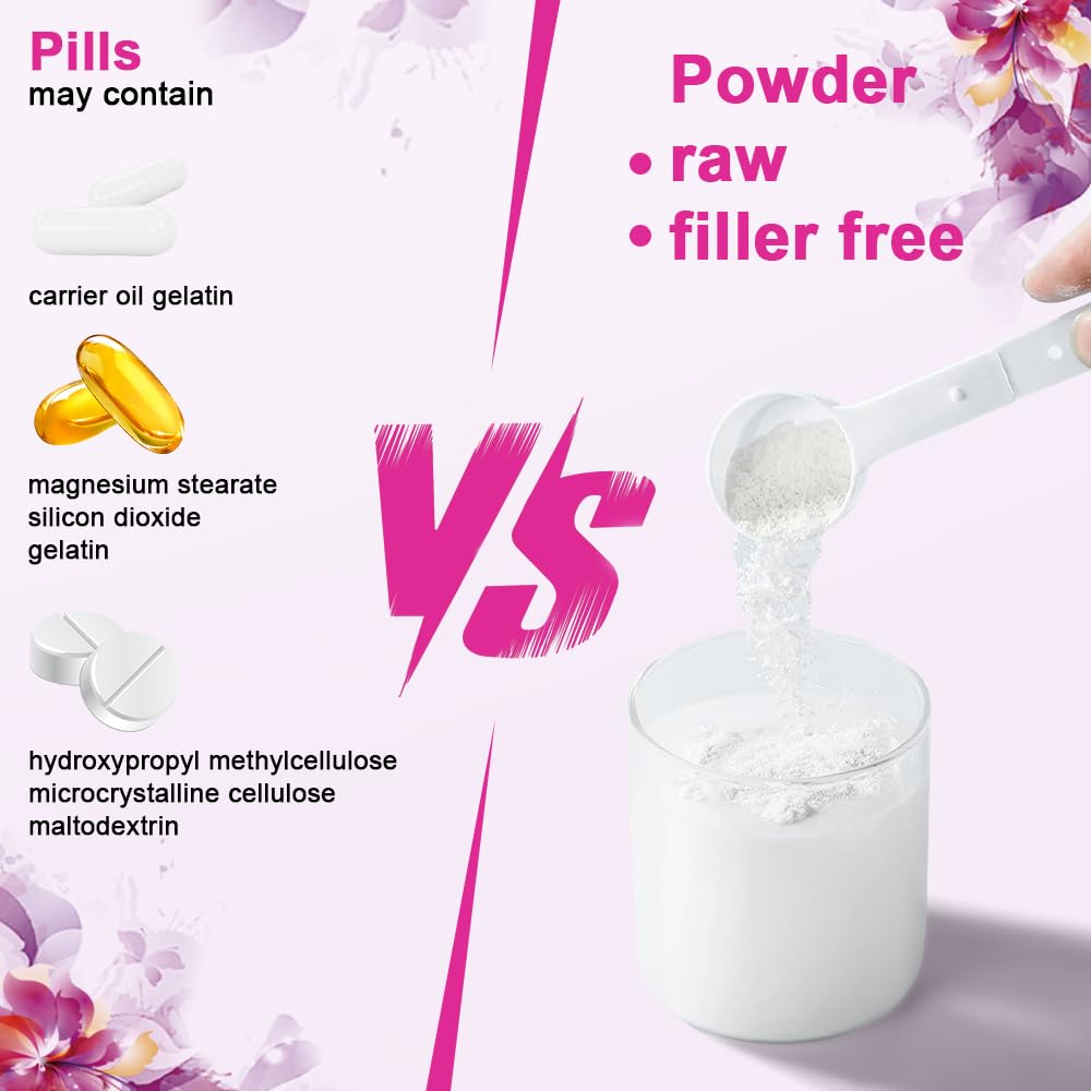 Multi Collagen Peptides Powder, 2LB Type I II III V X Unflavored U9988
