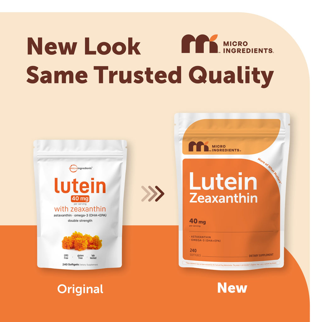 Lutein Zeaxanthin 40mg Omega-3 DHA EPA S5815