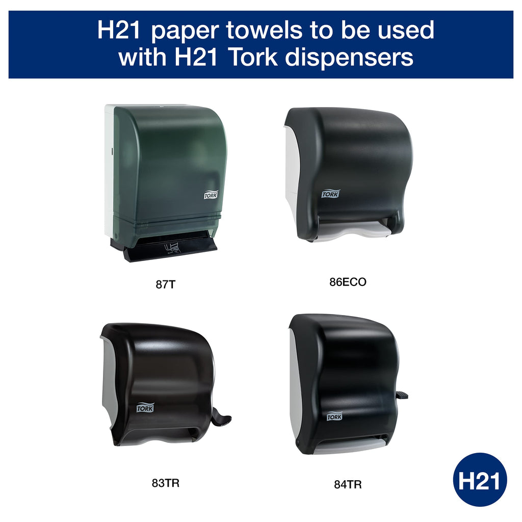 Natural Paper Hand Towel Roll, 6 Rolls x 800 Ft F1799