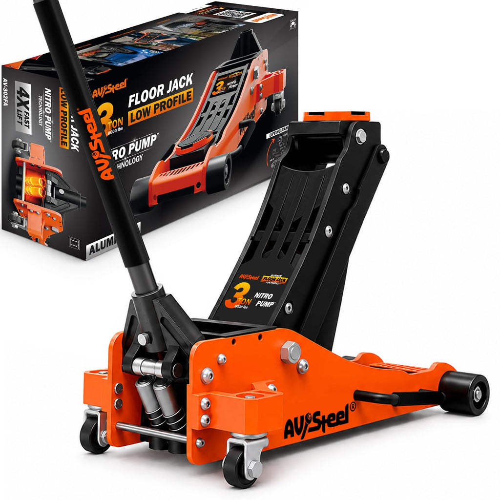 3 Ton Low Profile Aluminum Hydraulic Floor Jack O271576