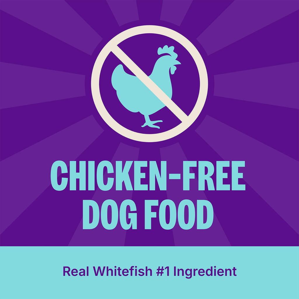Dry Dog Food Whitefish and Brown Rice 4 lb Bag K585307