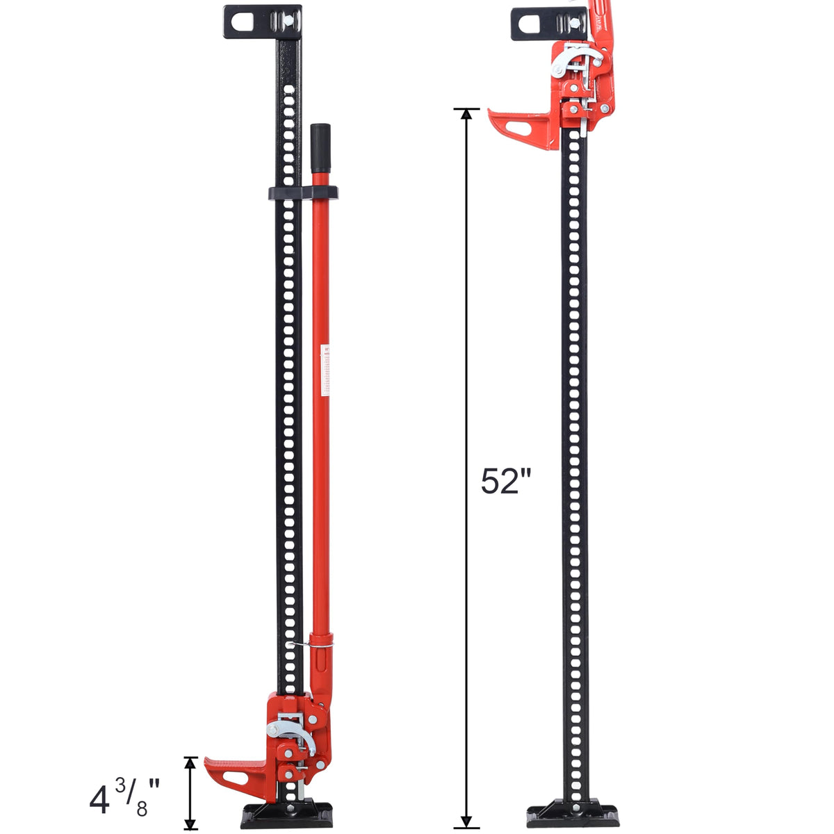 60" 7000 lbs Capacity Red Utility Farm Jack W7935