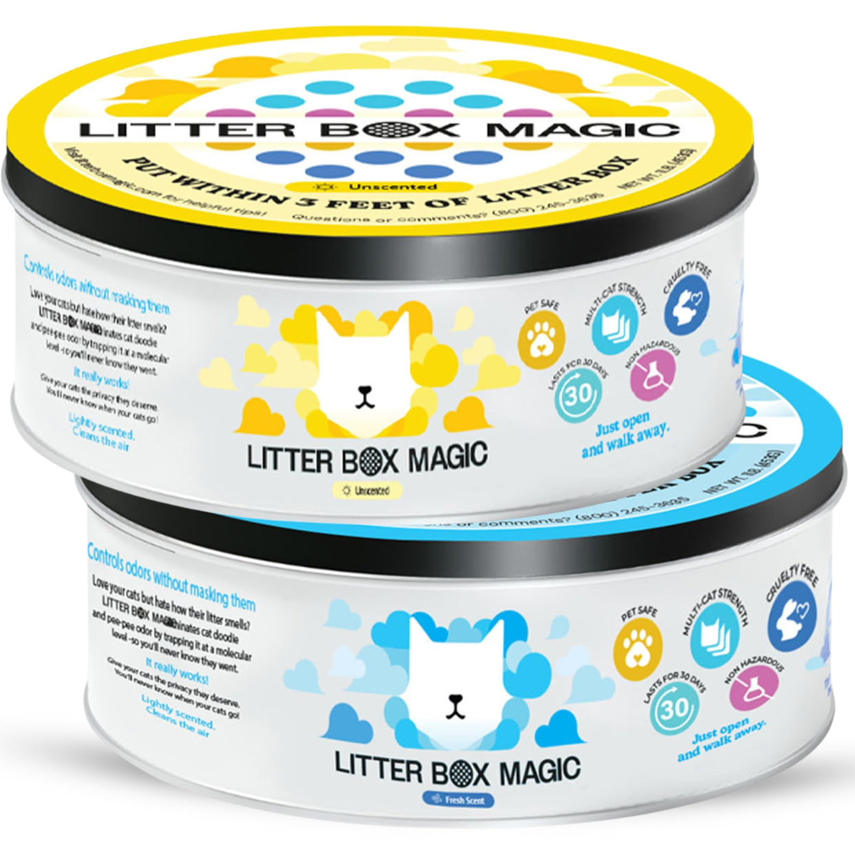Cat Litter Deodorizer 16oz Pack of 2 A84147