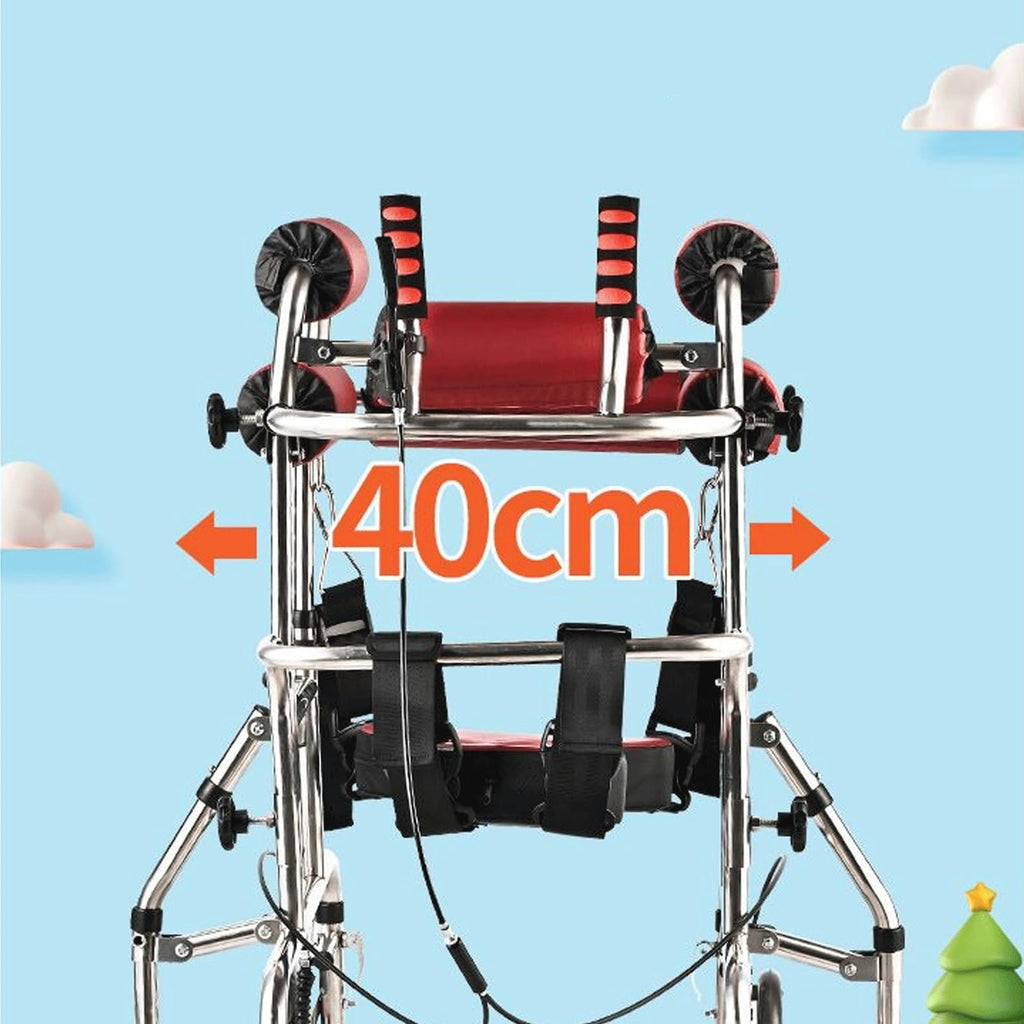 Height Adjustable Kids Upright Walker with Seat G10650