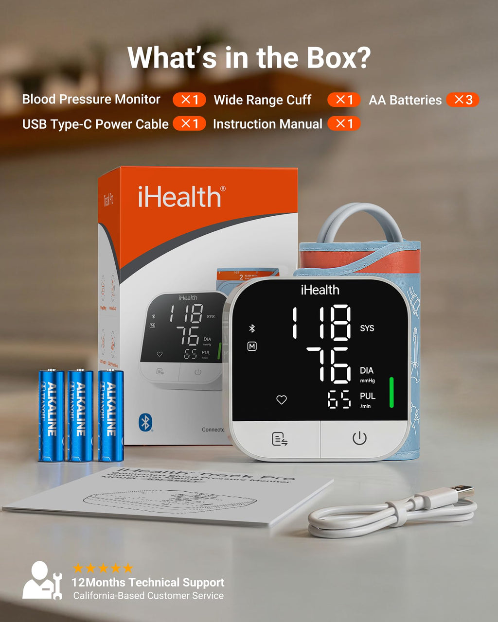 Upper Arm Blood Pressure Monitor E23569