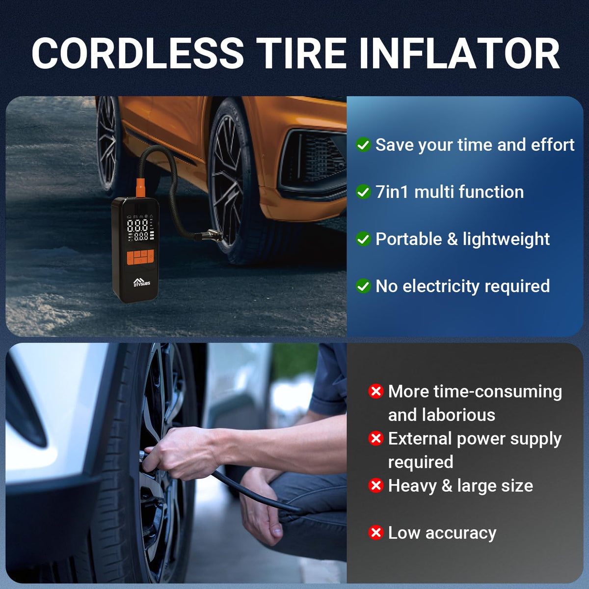 Portable Air Compressor 150PSI Q313
