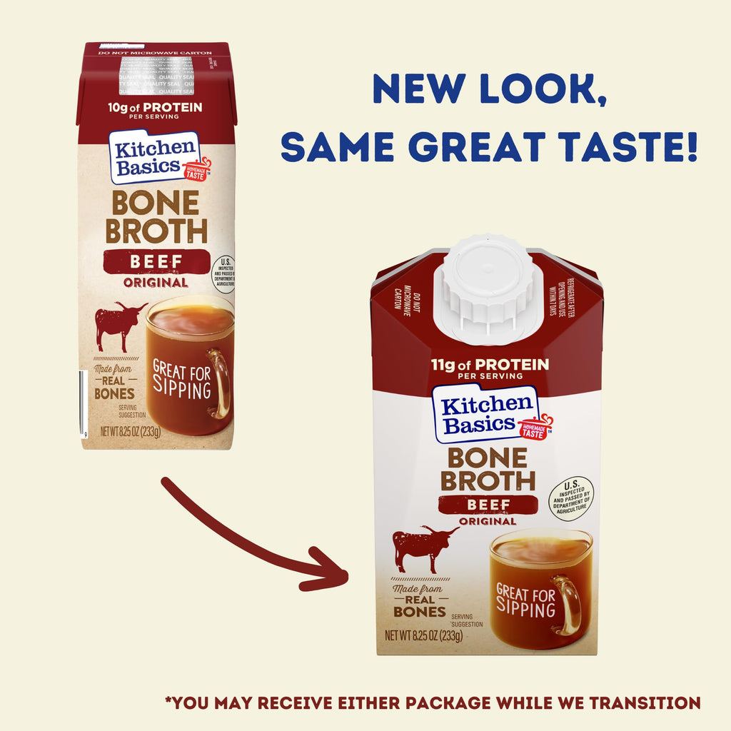 Beef Bone Broth 8.25 oz Carton Pack of 12 V304284