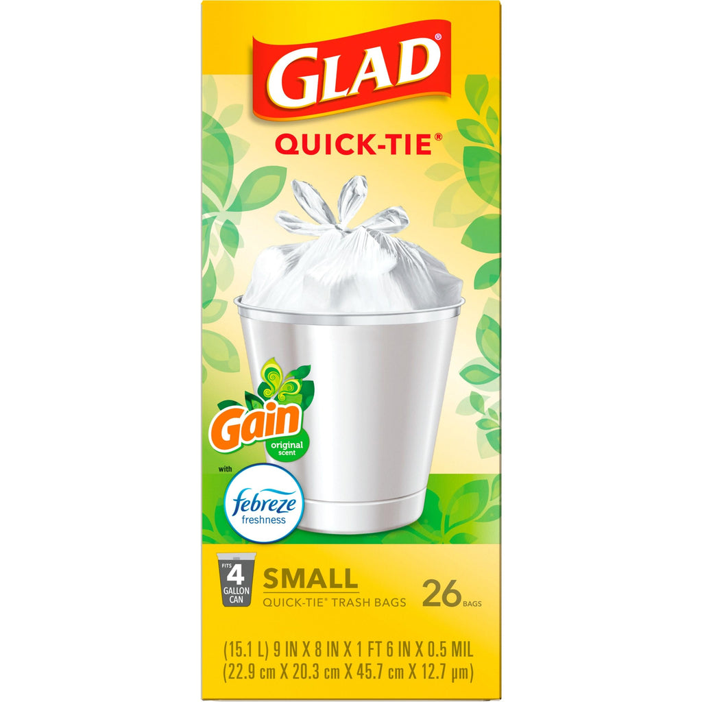 4 Gal 26 Count Trash Bags Pack of 6 T1261