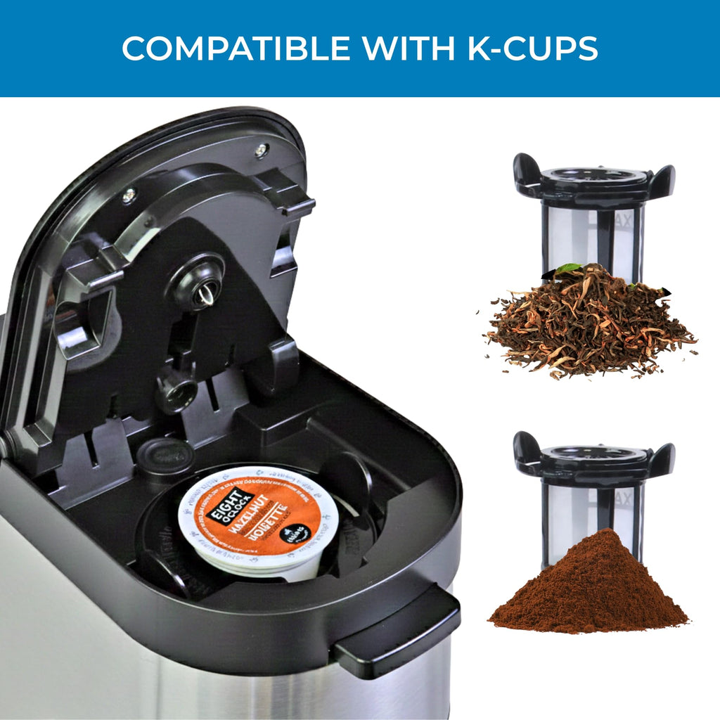 Single Serve Coffee Maker 6–12 Oz Black H419