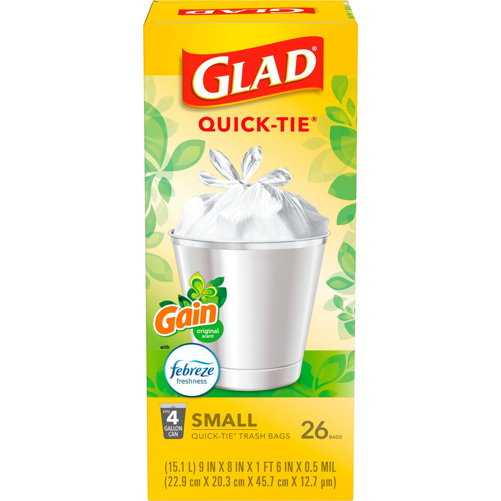 4 Gal 26 Count Trash Bags Pack of 6 T1261