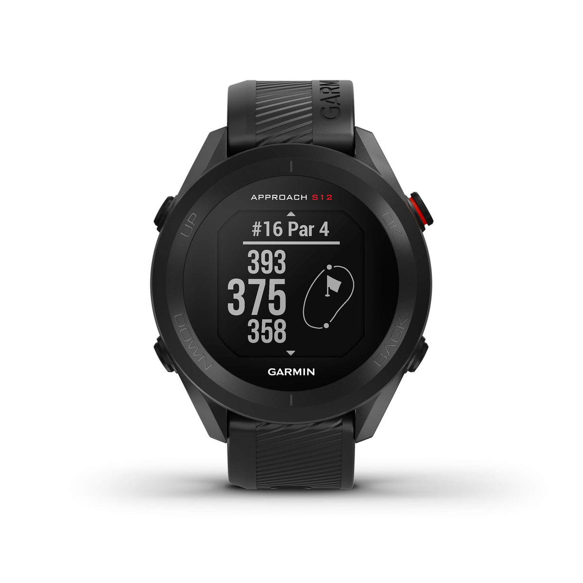 Black Golf Watch G1275