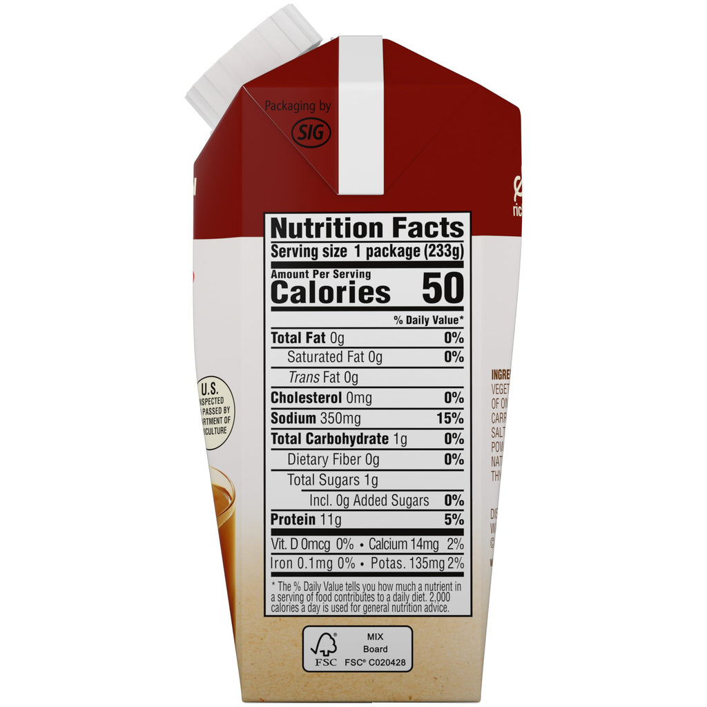 Beef Bone Broth 8.25 oz Carton Pack of 12 V304284