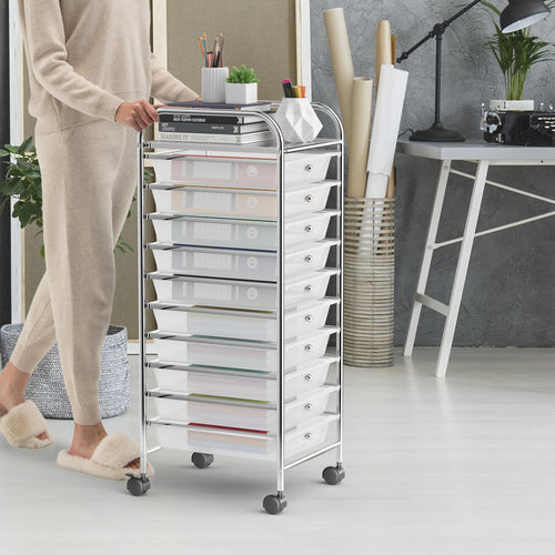 10 Drawers Rolling Storage Cart U482